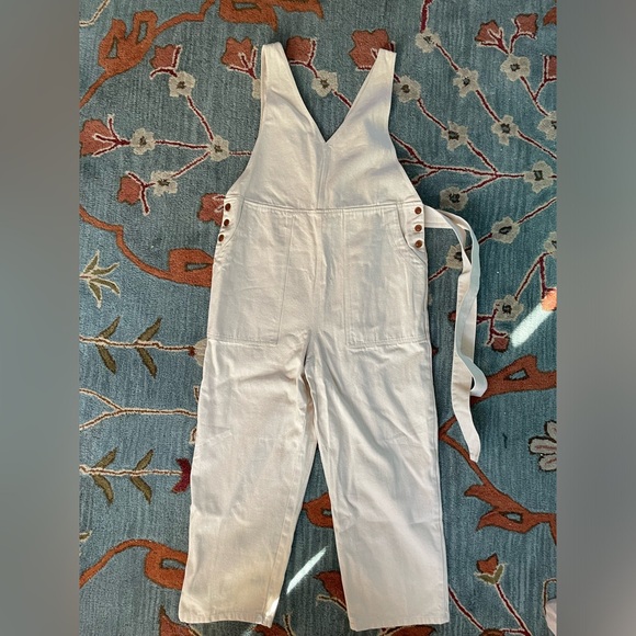 Alex Mill Millie Cream Jumpsuit - Picture 2 of 5